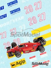 Tameo Kits TMK039: Car scale model kit 1/43 scale - Ferrari